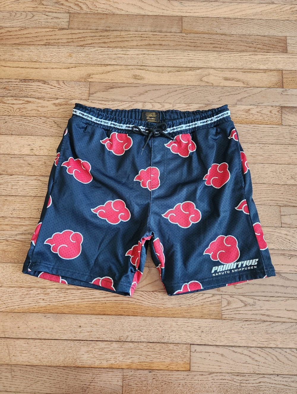 Mens  Naruto Shippuden Primitive Shorts Size Large